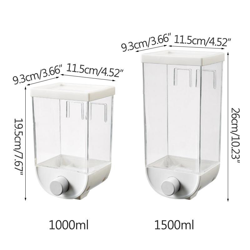 Wall-Mounted Kitchen Multi-Grain Sealed Jars - Mabenir