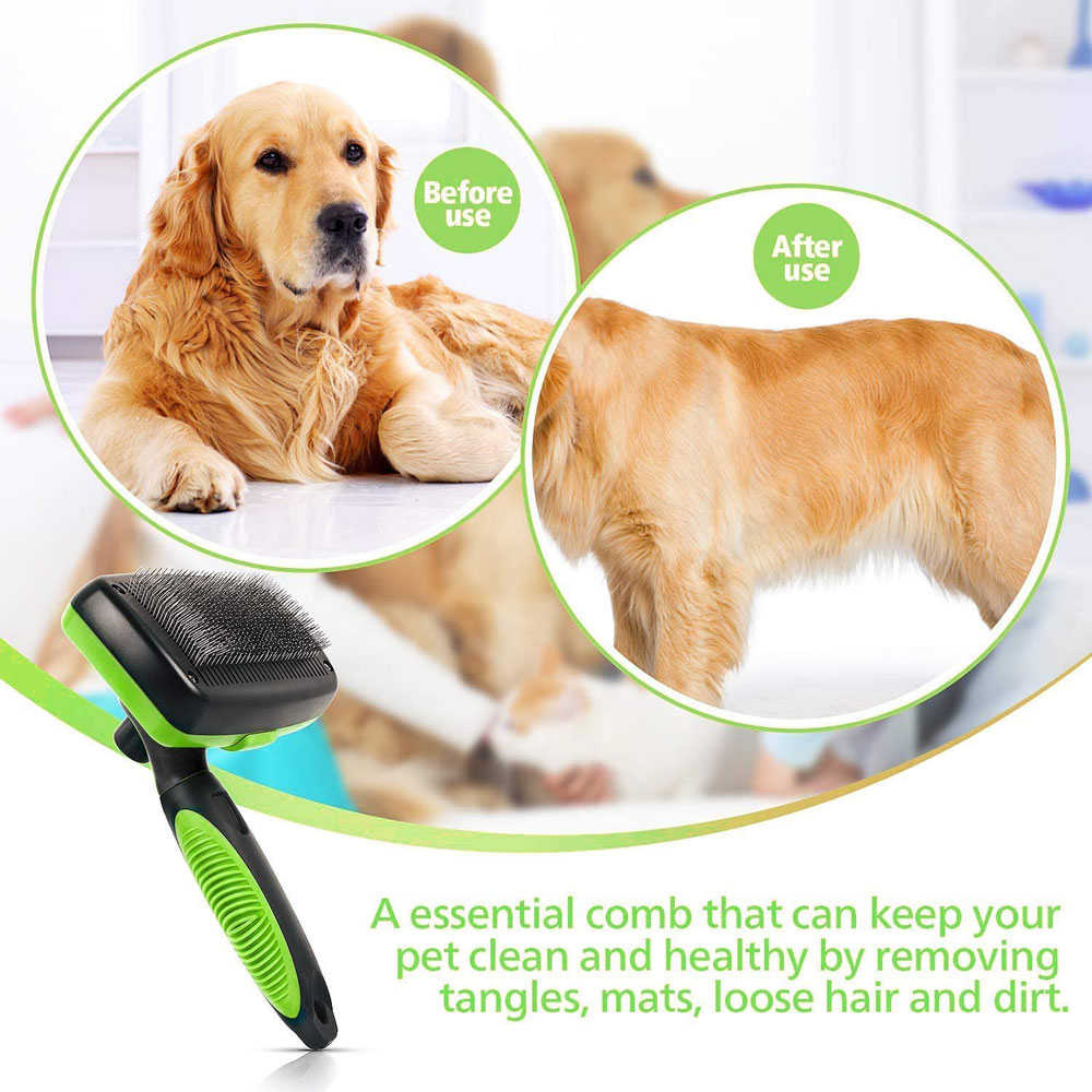 Self Cleaning Dog Brush - Mabenir