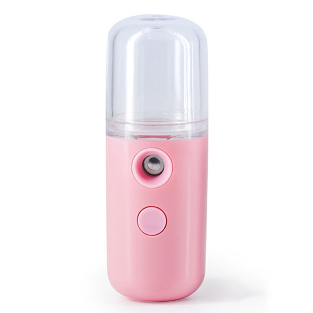 Nano Mist Facial Sprayer Beauty Instrument USB Face Steamer Moisturizing Beauty - Mabenir