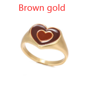 Creative Love Heart Ring - Mabenir