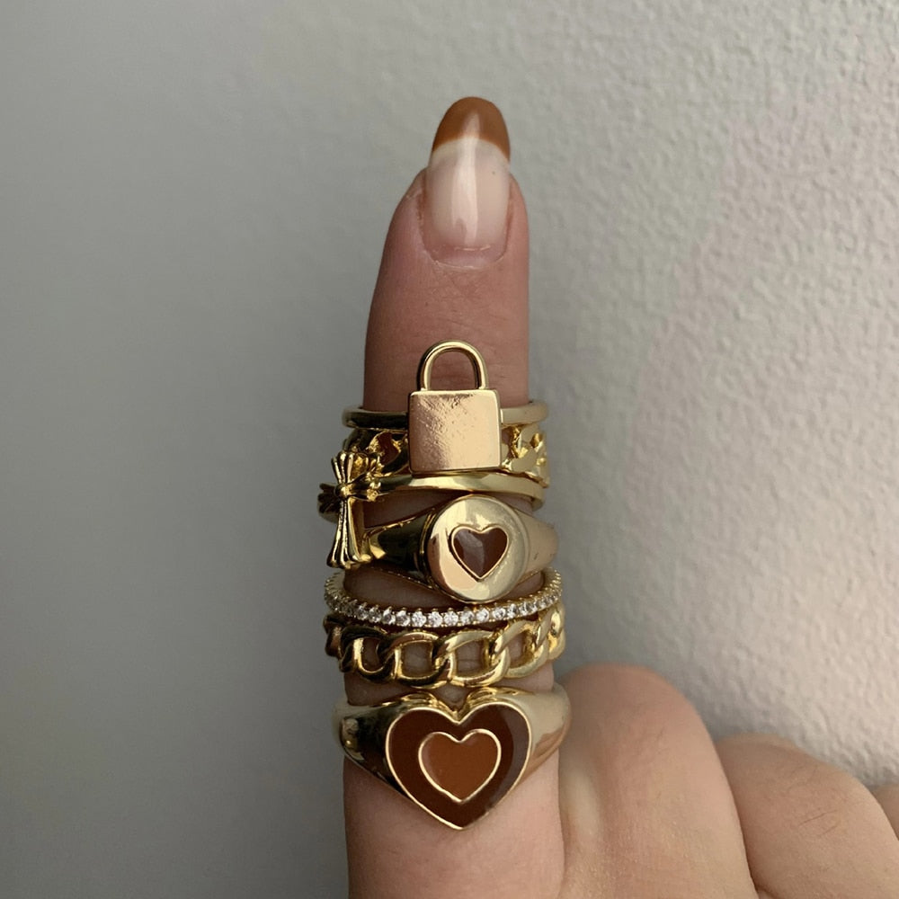 Creative Love Heart Ring - Mabenir