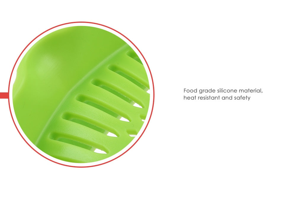 Silicone Kitchen Snap N Strain Filter - Mabenir