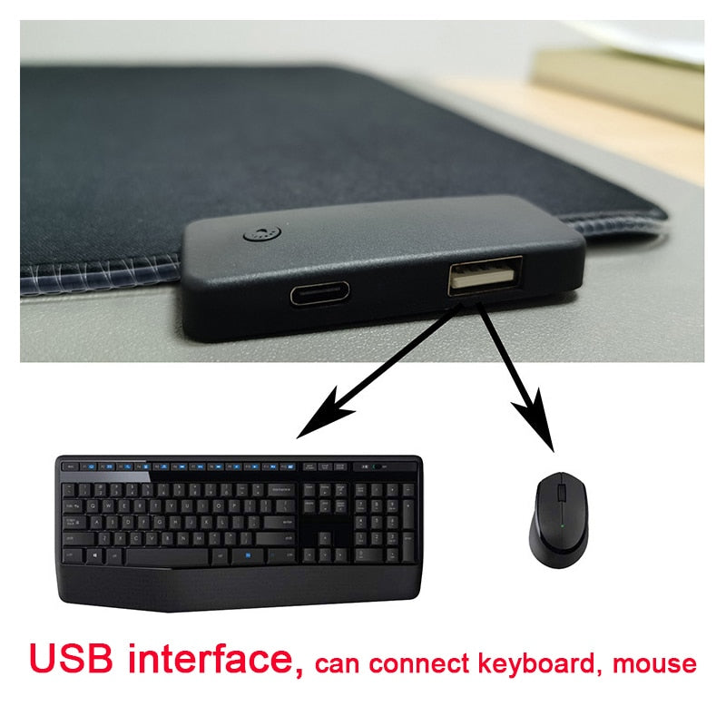 RGB Mouse Pad with Cable - Mabenir