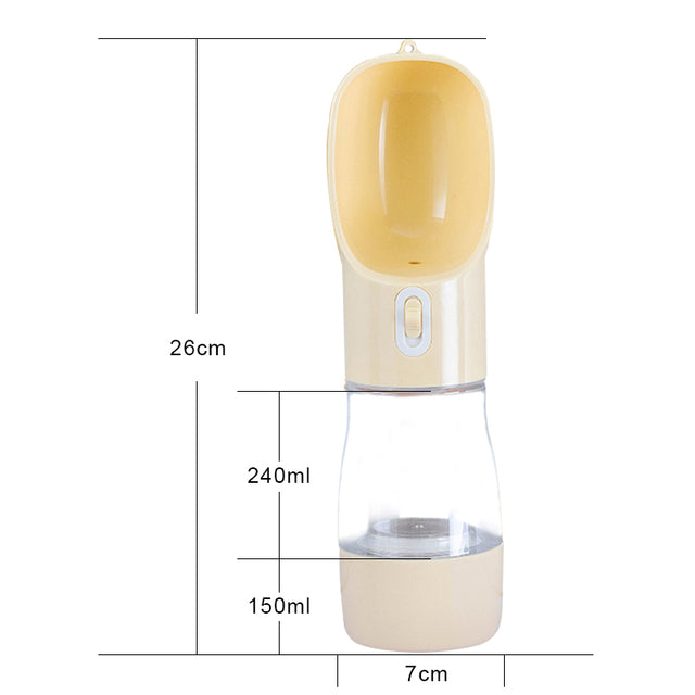 Pet Dog Water Bottle Feeder - Mabenir