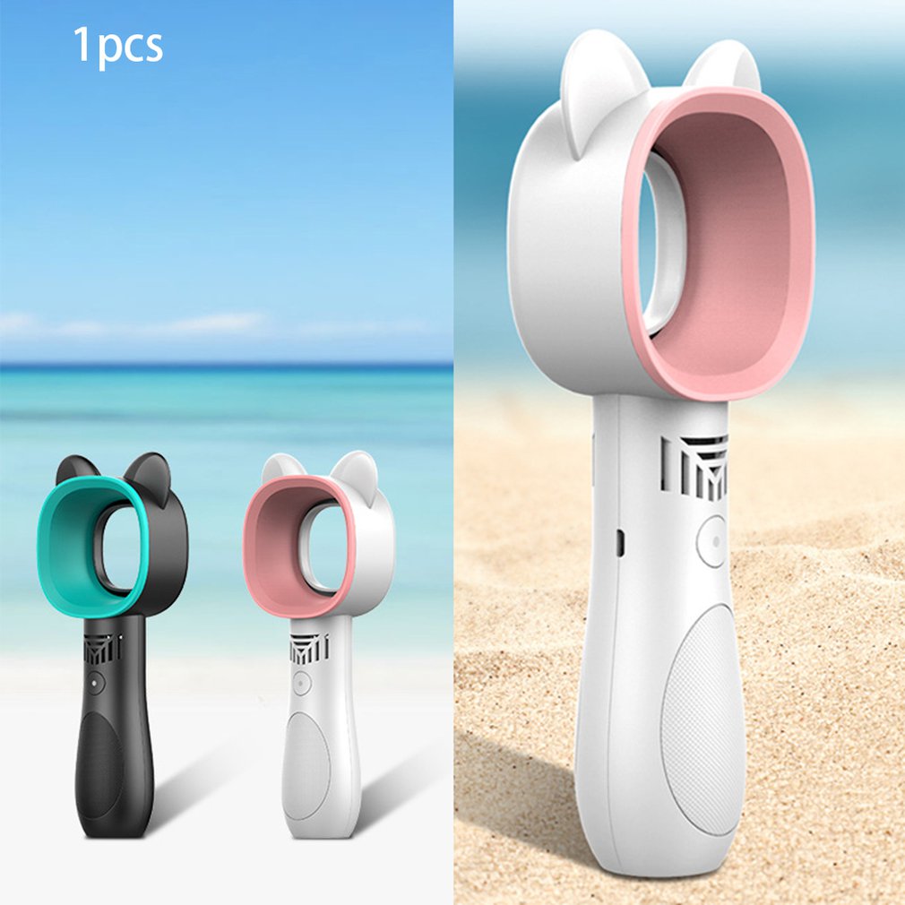 Cat Outdoor Usb Rechargeable Bladeless Fan - Mabenir