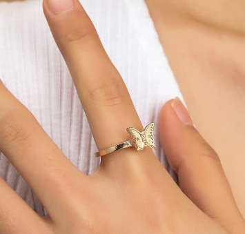 Fidget Spinner Rotatable Ring For Women - Mabenir
