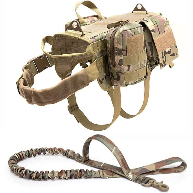 Tactical Military Dog Harness - Mabenir