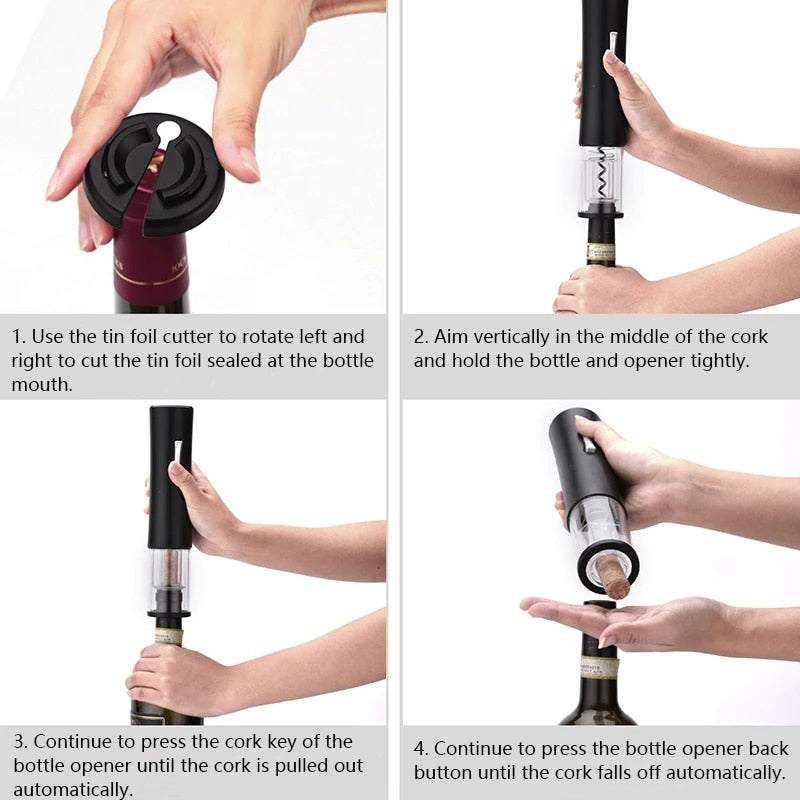 Automatic Wine Bottle Opener - Mabenir