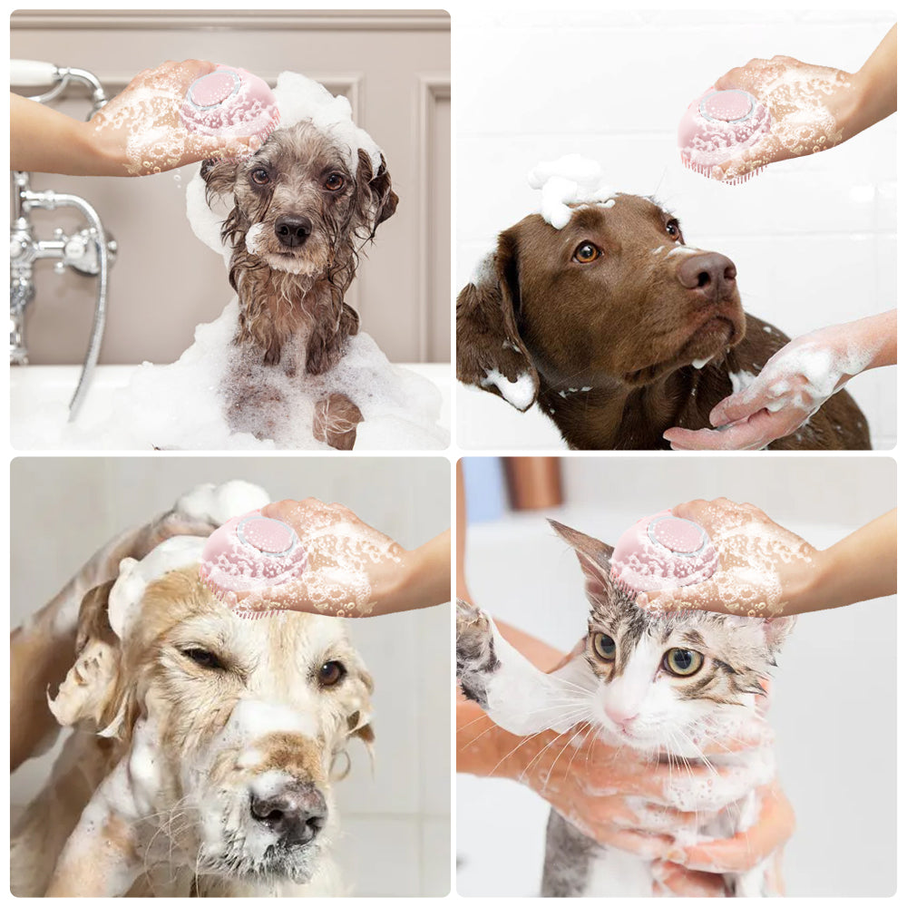Soft Silicone Dog Brush - Mabenir
