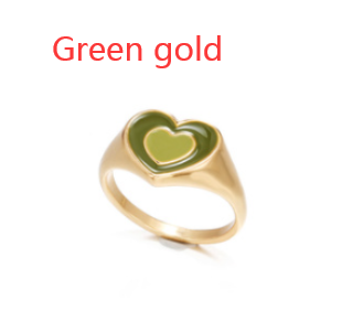 Creative Love Heart Ring - Mabenir