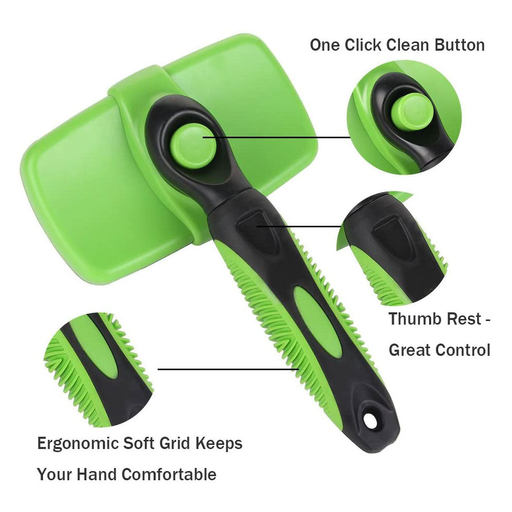 Self Cleaning Dog Brush - Mabenir