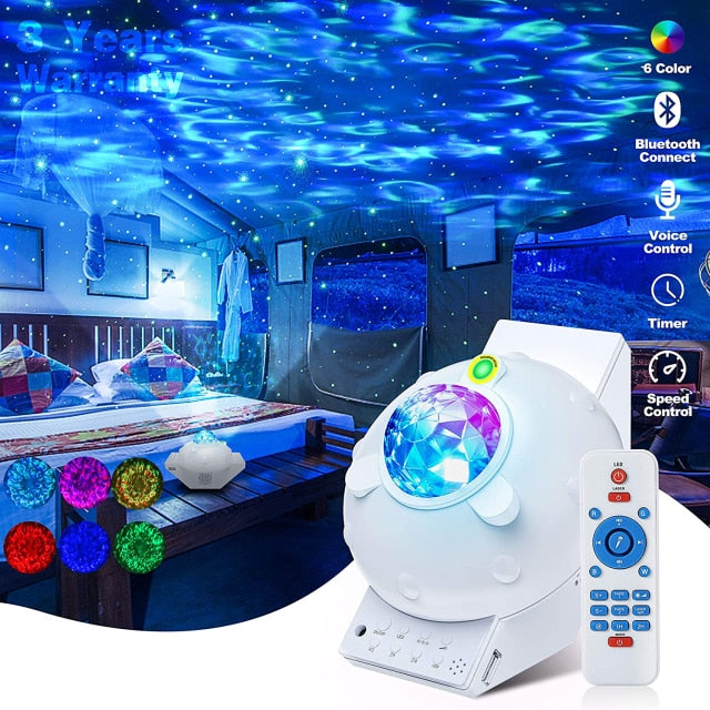 Northern Lights Star Projector - Mabenir