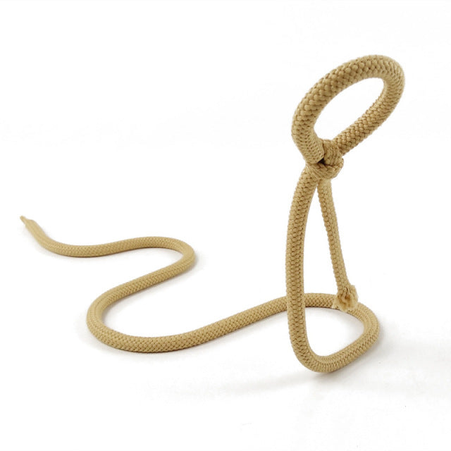 Suspended Rope Wine Bottle Holder - Mabenir