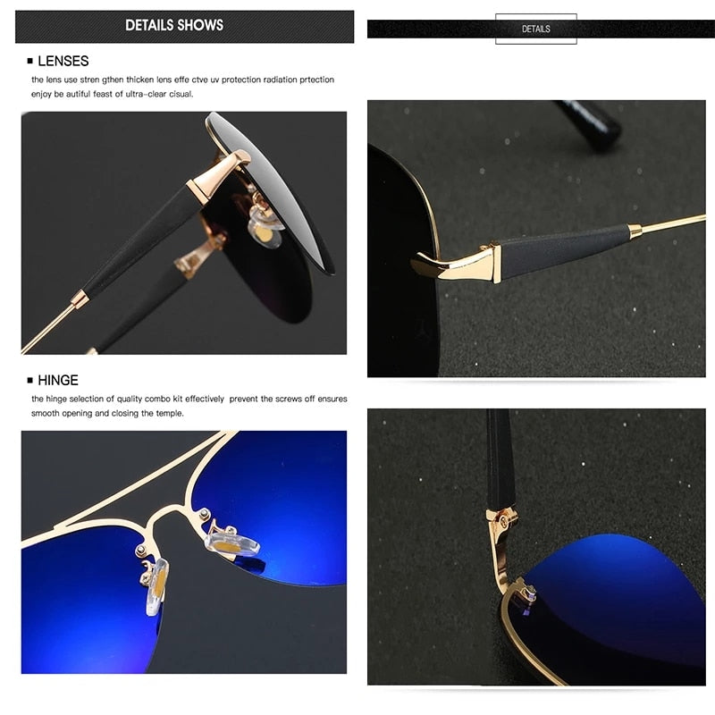 Luxury Brand Sunglasses Men - Mabenir