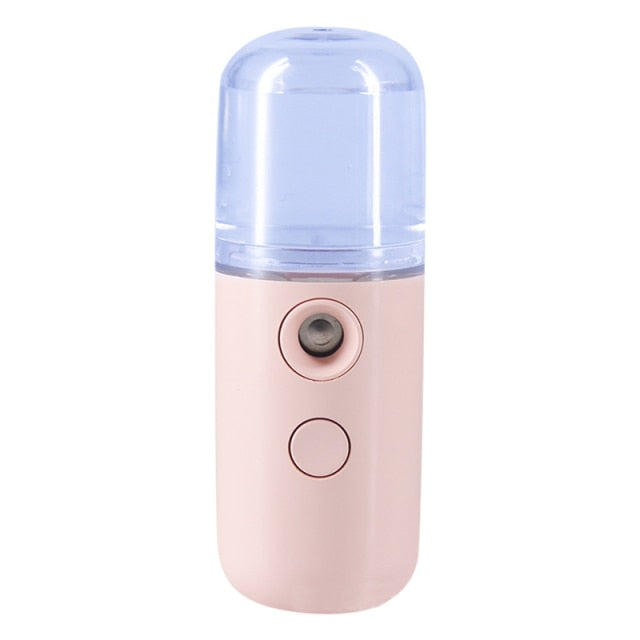 Nano Mist Facial Sprayer Beauty Instrument USB Face Steamer Moisturizing Beauty - Mabenir