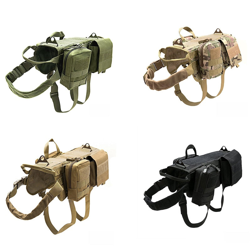 Tactical Military Dog Harness - Mabenir