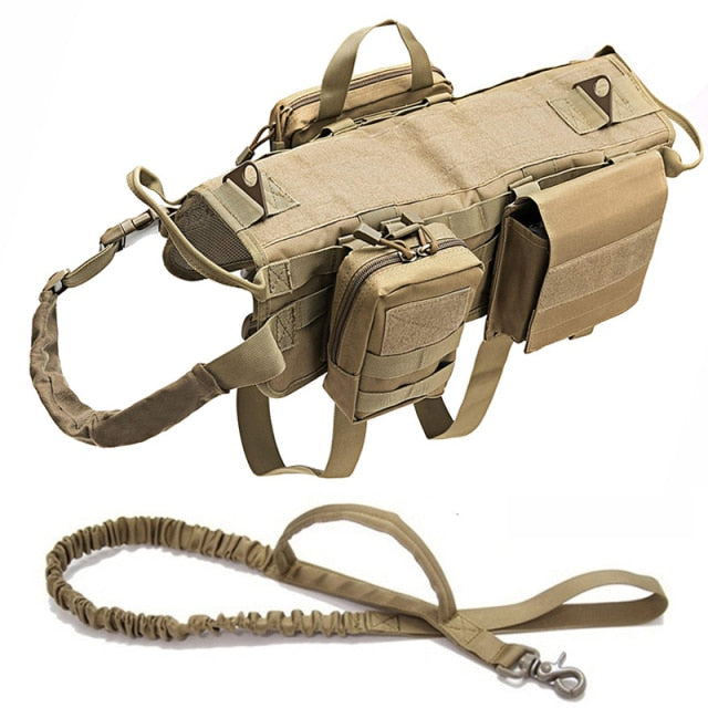 Tactical Military Dog Harness - Mabenir