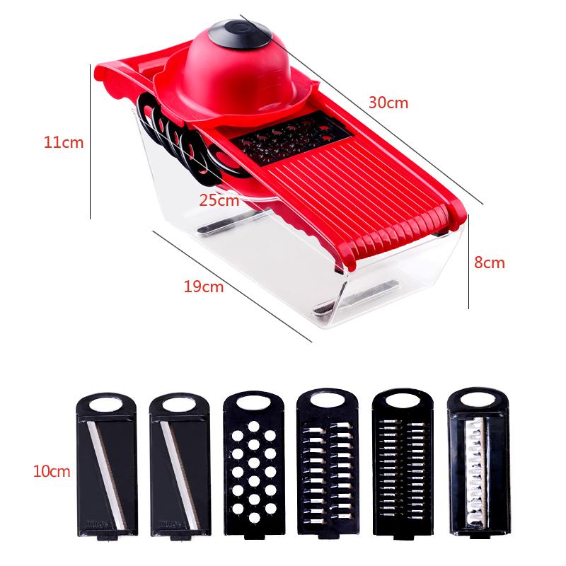 Multifunction 6 Blades Kitchen Slicer - Mabenir