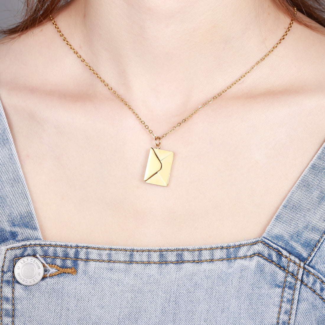 Envelope Necklace - Mabenir