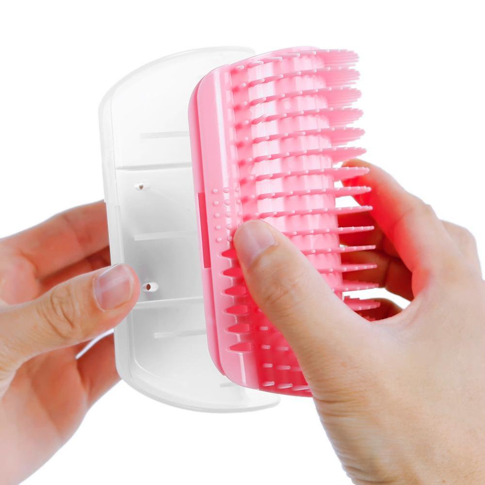 Cat Self Groomer Corner Brush - Mabenir