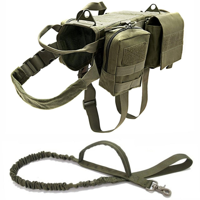 Tactical Military Dog Harness - Mabenir