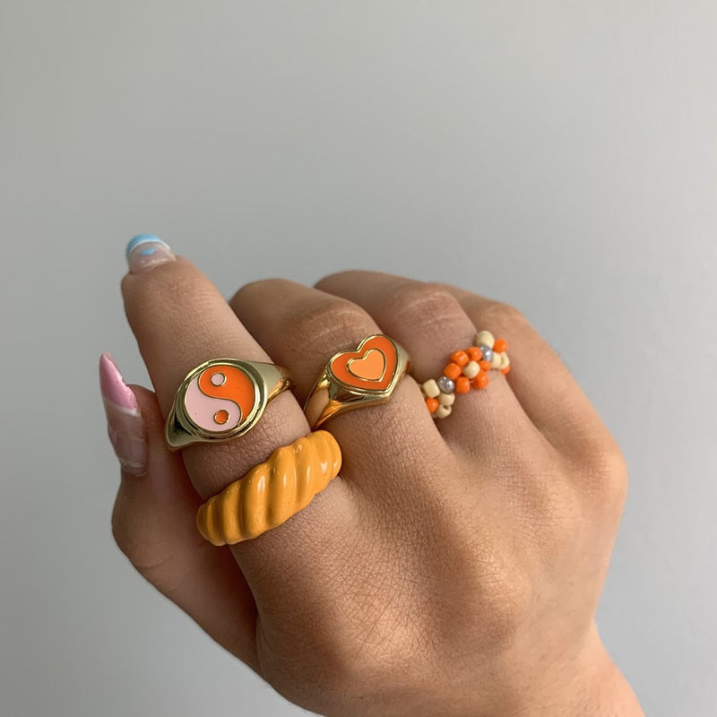Creative Love Heart Ring - Mabenir