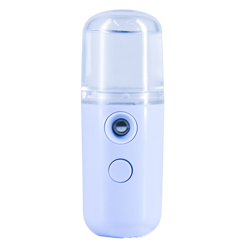 Nano Mist Facial Sprayer Beauty Instrument USB Face Steamer Moisturizing Beauty - Mabenir