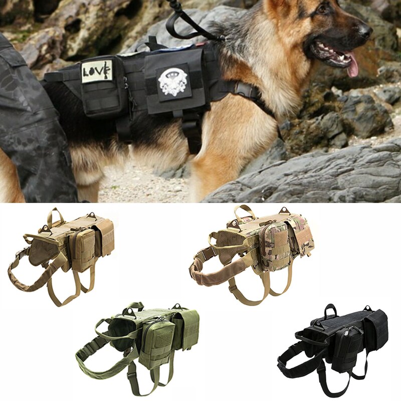 Tactical Military Dog Harness - Mabenir