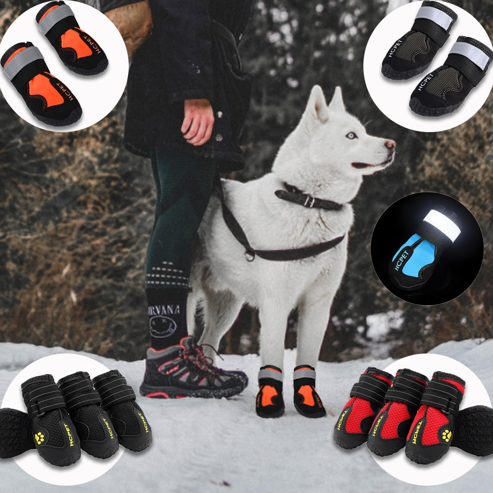 Waterproof Reflective Dog Boots - Mabenir