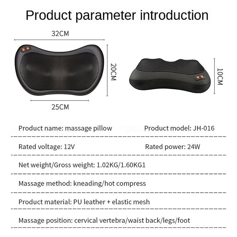 Electric Massage Pillow - Mabenir