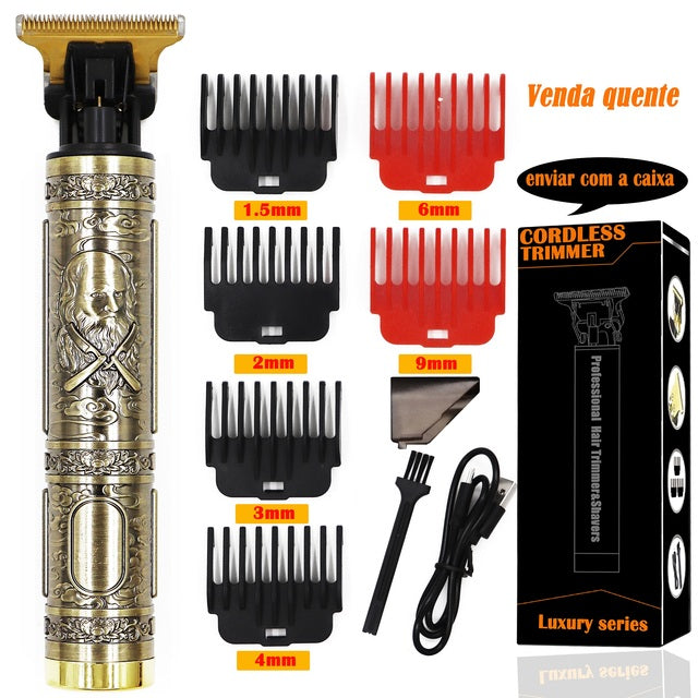 USB Vintage Electric Hair Trimmer - Mabenir