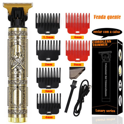 USB Vintage Electric Hair Trimmer - Mabenir
