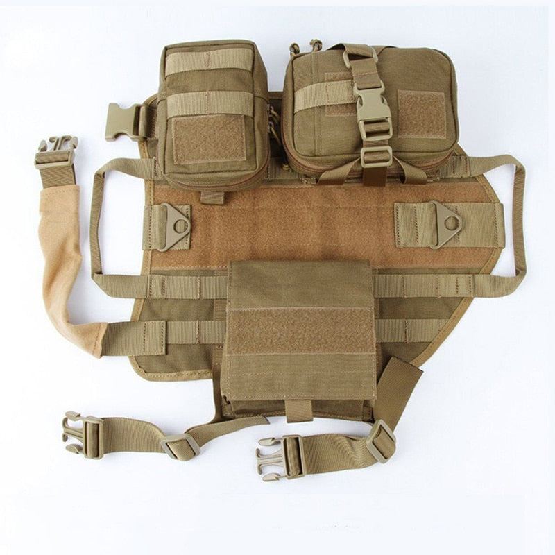 Tactical Military Dog Harness - Mabenir