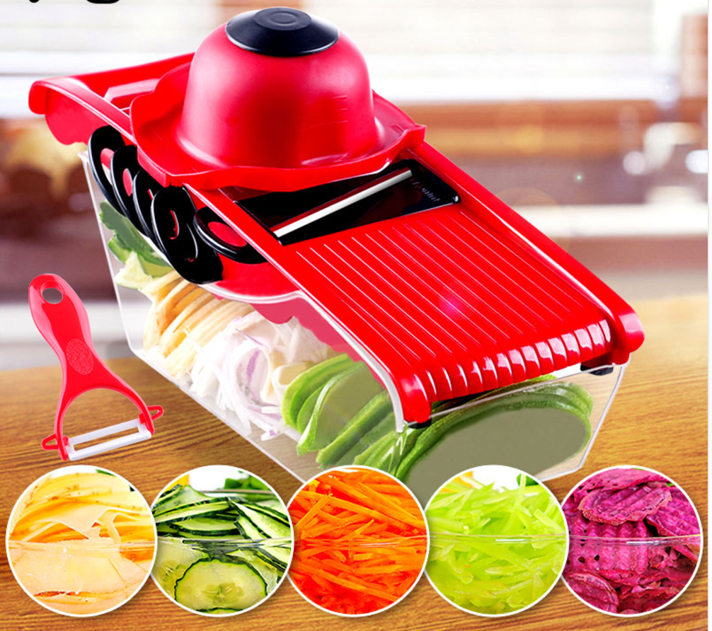 Multifunction 6 Blades Kitchen Slicer - Mabenir