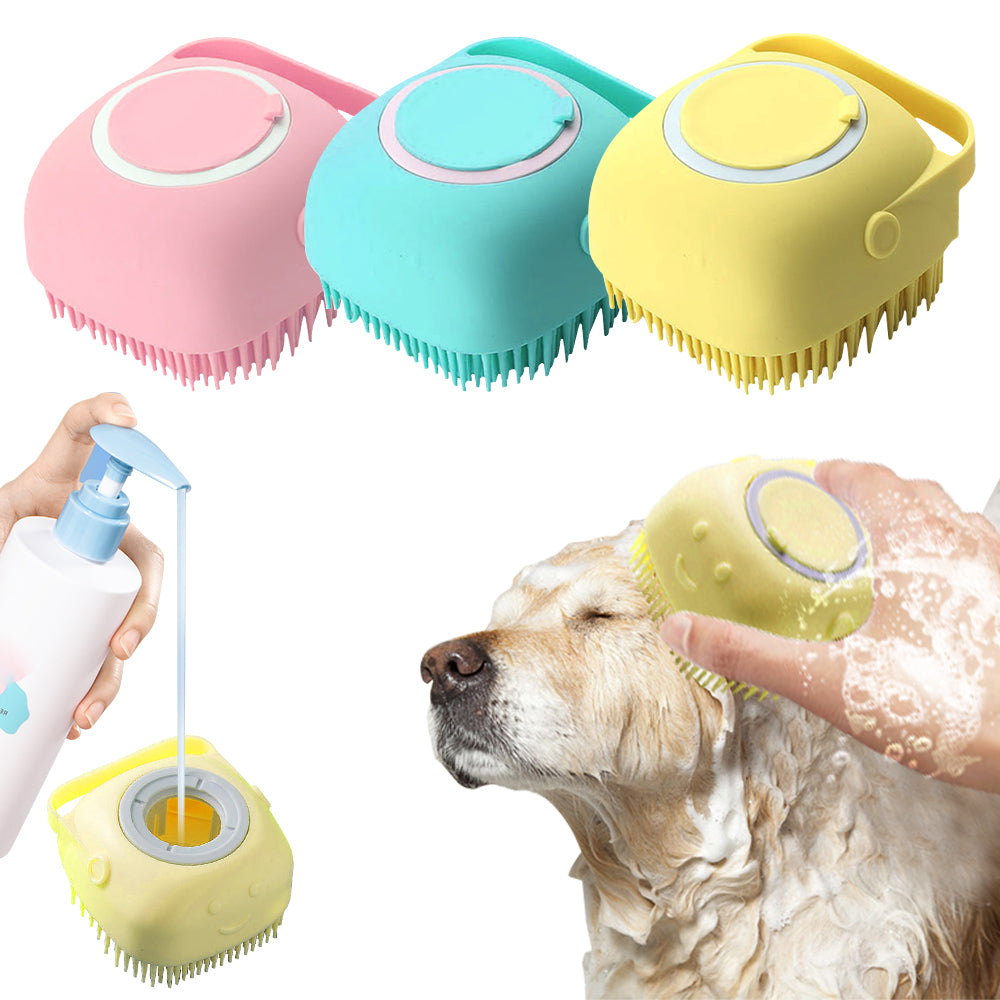 Soft Silicone Dog Brush - Mabenir