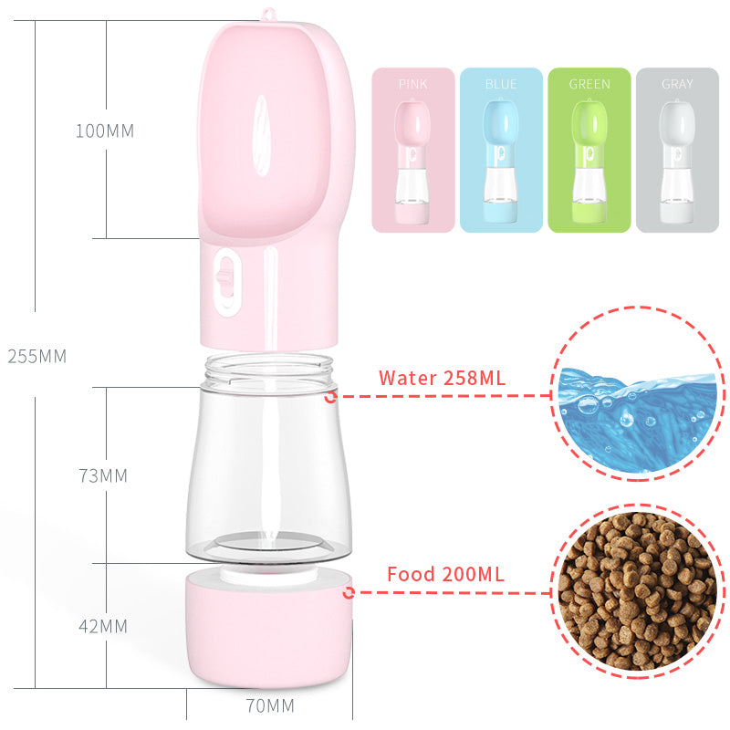 Pet Dog Water Bottle Feeder - Mabenir
