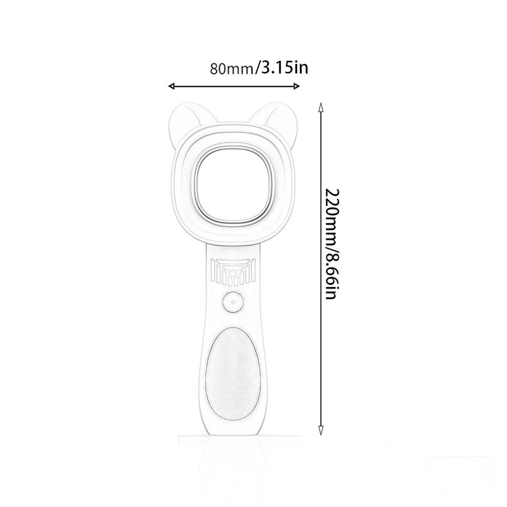 Cat Outdoor Usb Rechargeable Bladeless Fan - Mabenir